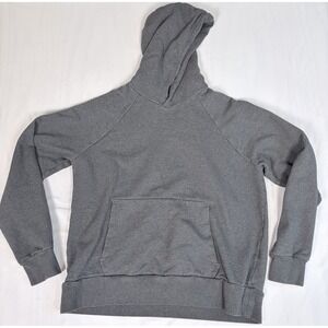 Everlane Mens The Track Hoodie Sz Large Grey Sweatshirt Pullover Minimal‎ Preppy